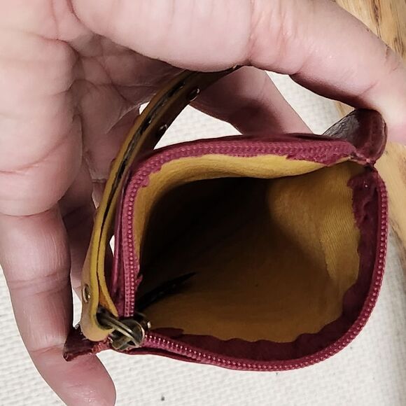 Fossil studded red heart wristlet - Picture 6 of 6